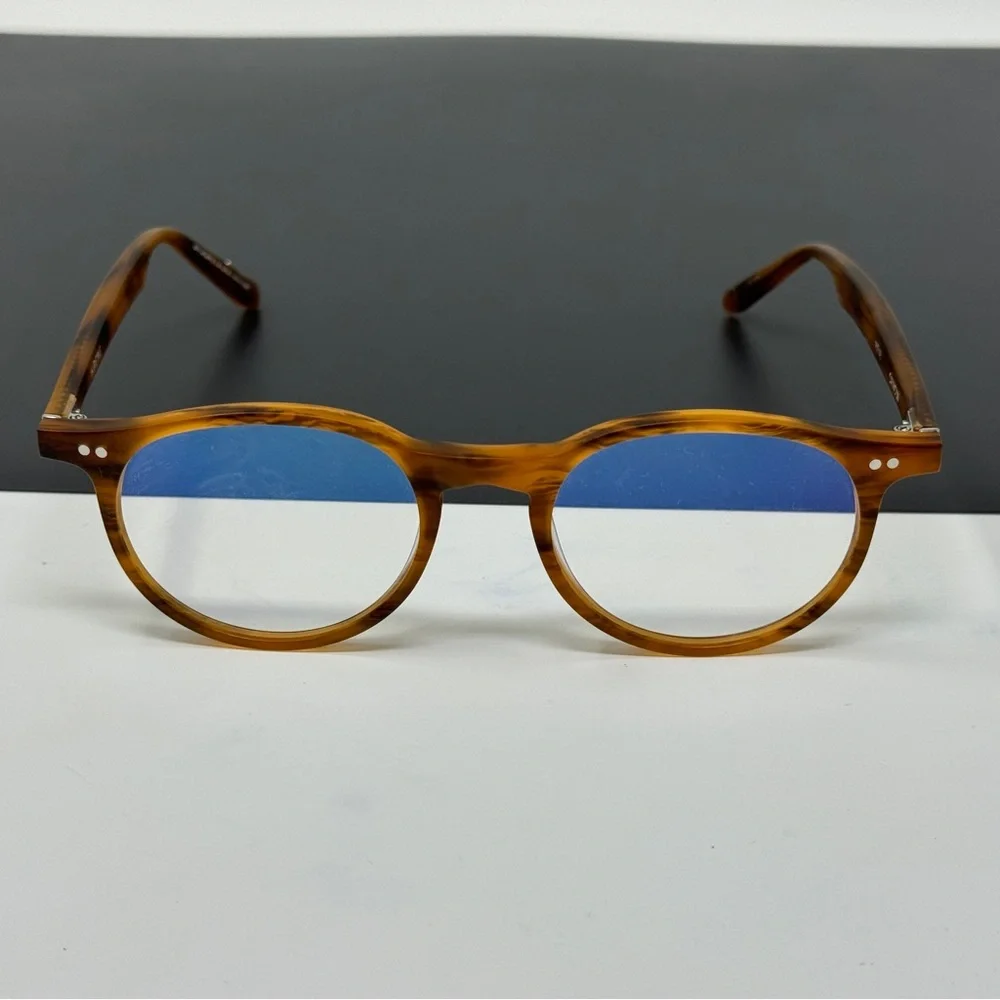 KREWE Tortoiseshell Round Eyeglass Frames - Picture 1 of 11